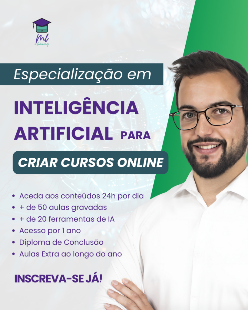 IA para criar cursos online